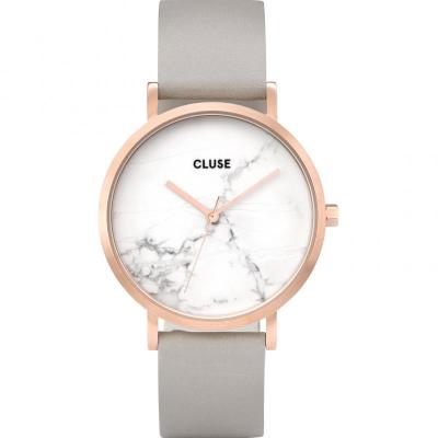 CLUSE Montre  Pour Femme La Roche Rose Or Blanc Marbre/Gris Cl40005