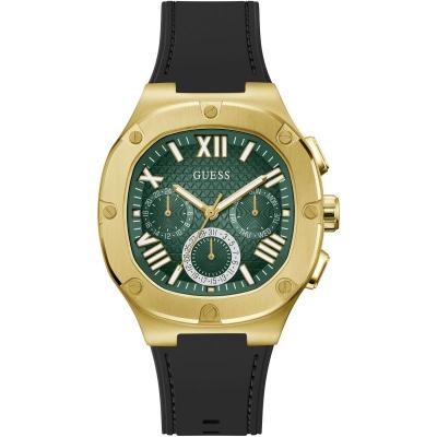 GUESS Montre Homme  GW0571G3 - Bracelet Acier Noir