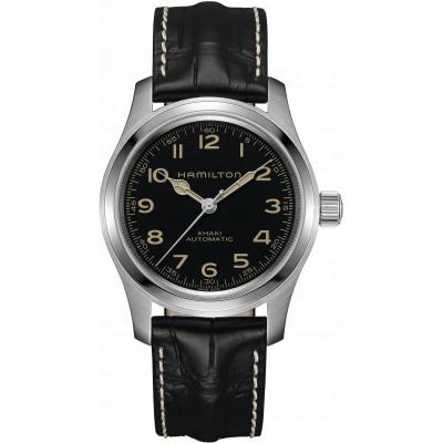 HAMILTON Montre automatique Khaki field Noir H70605731