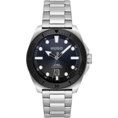 HUGO Montre Homme  Boss Visit - 1530305 Bracelet Acier argent