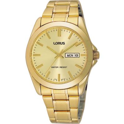 LORUS  par Seiko montre Hommes Bracelet Or Jaune Dore RJ608AX9