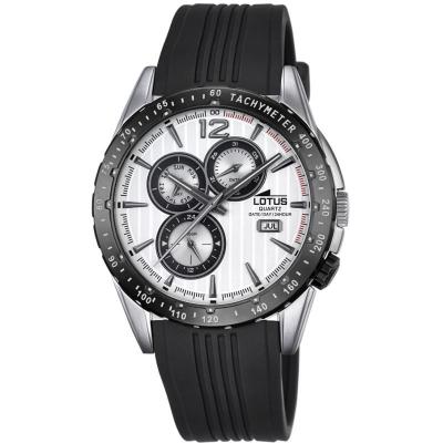 LOTUS  Montre homme Multifunction analogique Quartz PU noir UL18310-1