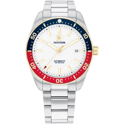 TOMMY HILFIGER Montre Homme  Th85 1710551 - Bracelet Acier Argent