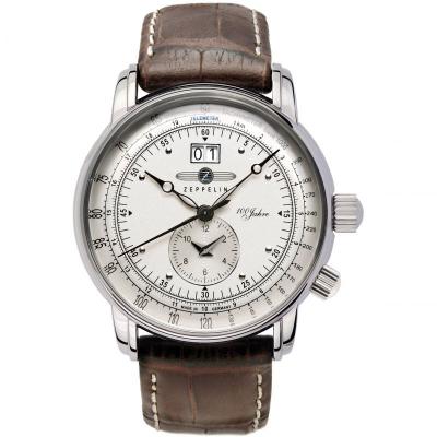 ZEPPELIN  100 Jahre 7640-1 76401 Quartz Tachymeter Montre Homme