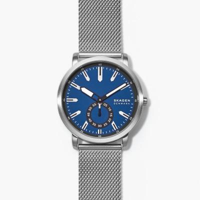 SKAGEN  Montre &agrave; Trois Aiguilles Colden pour Homme, Acier Inoxydable Argent&eacute;, SKW6610