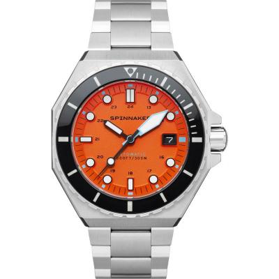SPINNAKER Montre Homme  DUMAS SP-5081-BB - Bracelet Acier Argent
