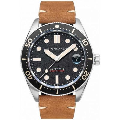  Spinnaker Anchor Black Croft Mid-Size Automatic Watch SP-5100-01