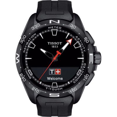 TISSOT Montre connect&eacute;e Homme T-touch connect T1214204705103 Noir 