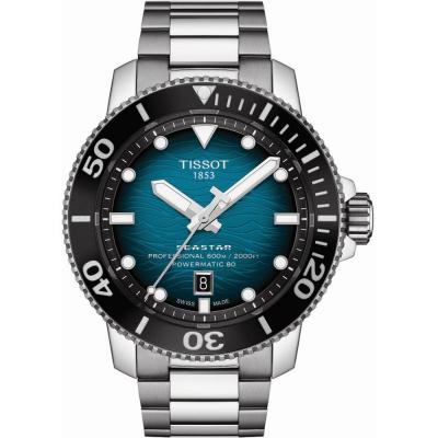 TISSOT Montre de plong&eacute;e Seastar 2000 Cadran Vert Professional powermatic 80