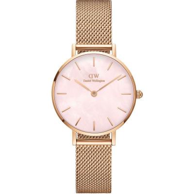 DANIEL WELLINGTON  DW Montre Petite Melrose Pearl 28mm Or rose