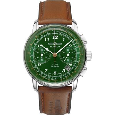 ZEPPELIN Montre Los angeles Vert Z-7614-4 Gris 