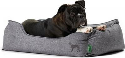 HUNTER Panier pour chien -  - Boston - Gris - Taille S - 60x50x20 cm