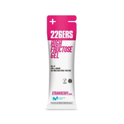 226ERS Gel energetique  high fructose gel fraise 80g