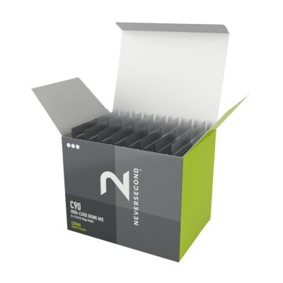 NEVERSECOND Boisson  C90 High Carb Mix 94 g go&ucirc;t agrumes (8 unit&eacute;s)