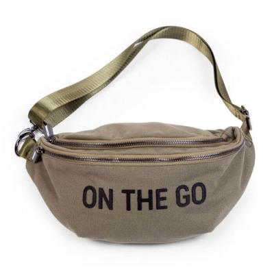 CHILDHOME Sac Banane On The Go Canvas Kaki - 