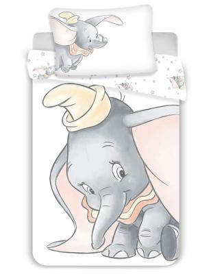  Dumbo disney - housse de couette b&eacute;b&eacute; el&eacute;phant - parure de lit coton