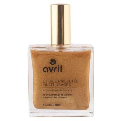 AVRIL  - Huile paillet&eacute;e multi-usages 100ml