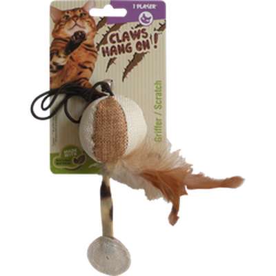  Jouet pour chat &agrave; accrocher sur la porte, Aim&eacute; (x 1)