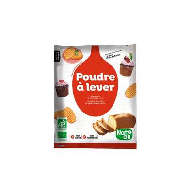 NAT ALI Poudre &agrave; lever bio 50 g Nat-ali