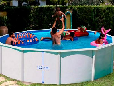 TOI Piscine hors sol RONDE 460cm x 132 cm H Magnum Compacta
