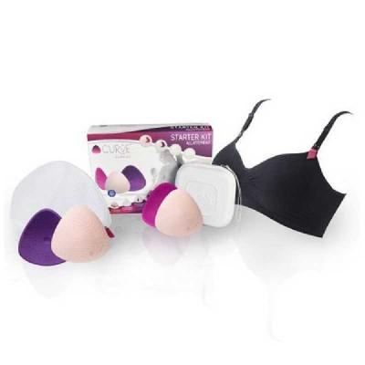 CACHE C UR Cache C&acute;ur - Kit de d&eacute;part pour l'allaitement - Noir XXL
