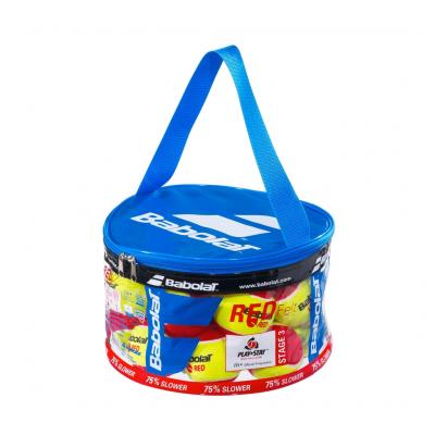 BABOLAT  X24 Panier &agrave; Boules en Feutre Unisexe Jaune/Rouge Taille Unique