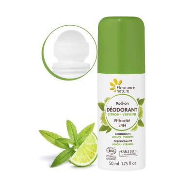 FLEURANCE NATURE D&eacute;odorant Roll-on Citron Verveine Bio 50ml 
