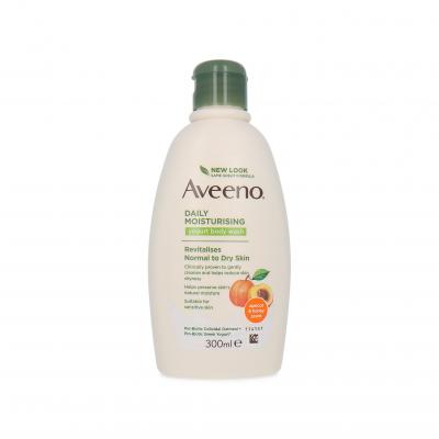 AVEENO Gel douche hydratant &agrave; usage quotidien  - Abricot et Miel 300 ml