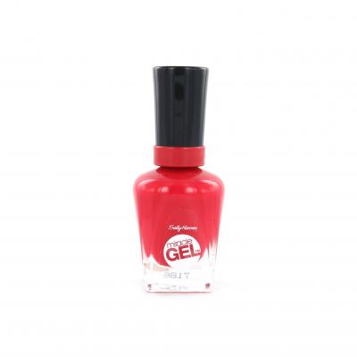 SALLY HANSEN  Vernis &agrave; Ongles Gel Miracle 14,7 ml 470 yeux rouges