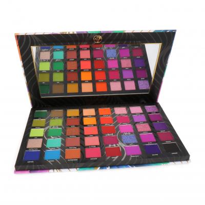 W7  Mardi Grass 40 Amazing Pressed Pigments Palette Yeux