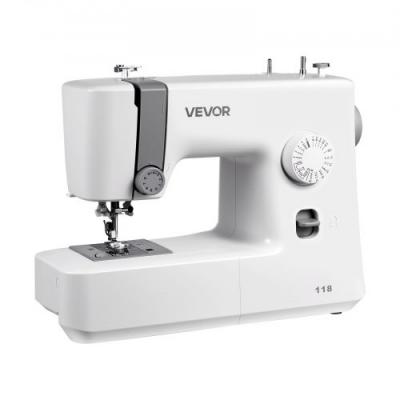 Machine &agrave; Coudre Electrique Piqueuse Portable Avec 18 Motifs de Points pour Maison
