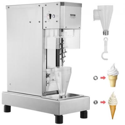 VEVOR  M&eacute;langeur de Cr&egrave;me Glac&eacute;e Machine &agrave; Cr&egrave;me Glac&eacute;e 750 W Sorbeti&egrave;re en Inox