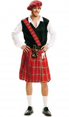 MY OTHER ME FUN COMPANY, SL D&eacute;guisement pour adultes scottish taille m/l rouge m