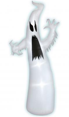 LIGHT-UP AIRBLOWN INFLATABLE GHOST"" 244 cm- indoor & outdoor use -