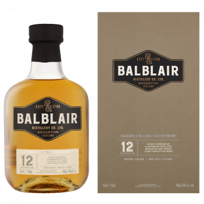 BALBLAIR  12 Years 70cl Whisky + Coffret cadeau 