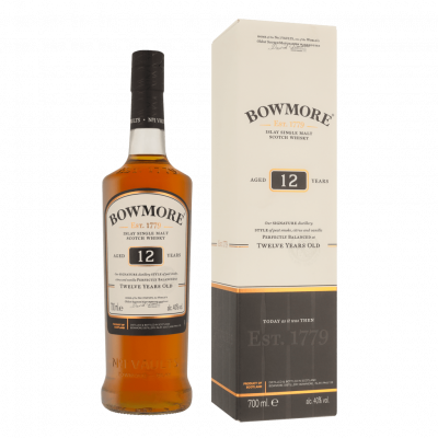 BOWMORE  Islay Single Malt Scotch Whisky 12 Year Old (1 x 0.7 l)