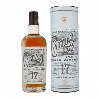 CRAIGELLACHIE  17 Years Old Speyside Single Malt 46% Vol. 0,7l en bo&icirc;te cadeau