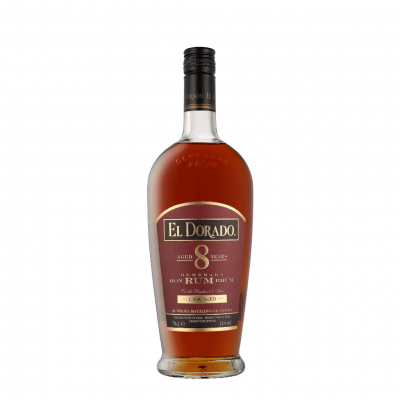 EL DORADO  8 Years Dark Rum 70cl Rhum 