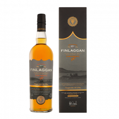 FINLAGGAN  Cask Strength Small Batch Release 58% Vol. 0,7l en bo&icirc;te cadeau