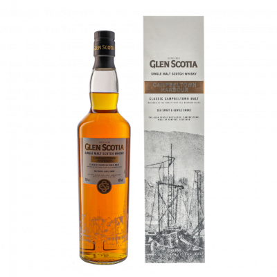 GLEN SCOTIA  Harbour 70cl Whisky + Coffret cadeau