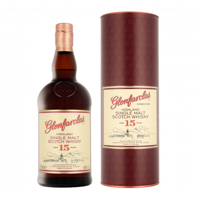 GLENFARCLAS  15 Years 70cl Whisky + Coffret cadeau 