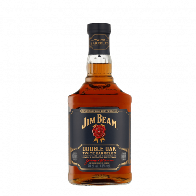 JIM BEAM  - Double Oak - Kentucky Straight Bourbon - 43% - 70 Cl