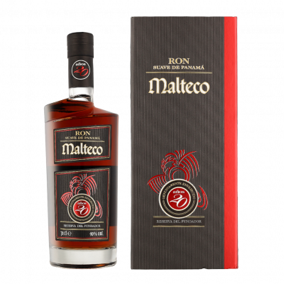 RON MALTECO  20 A&ntilde;os Reserva del Fundador 40% Vol. 0,7l en bo&icirc;te cadeau