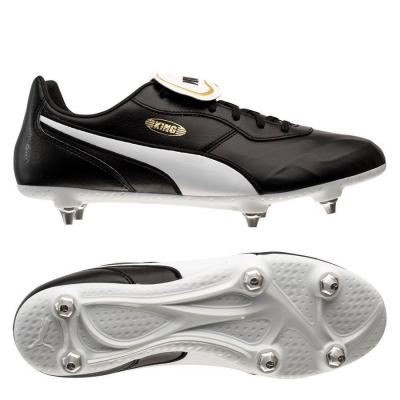 PUMA  King Top Sg - Noir/blanc - Terrain Tr&egrave;s Gras (Sg), pointure 39 