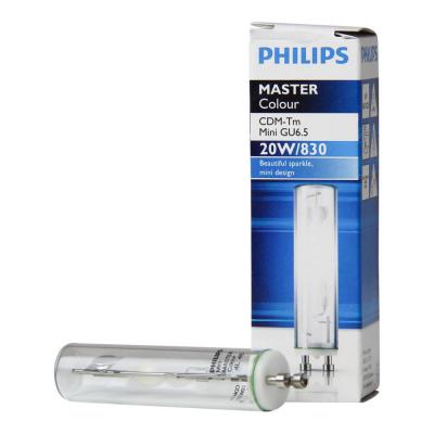 PHILIPS  MASTERColour GU6.5 CDM-Tm Mini 20W - 830 Blanc Chaud