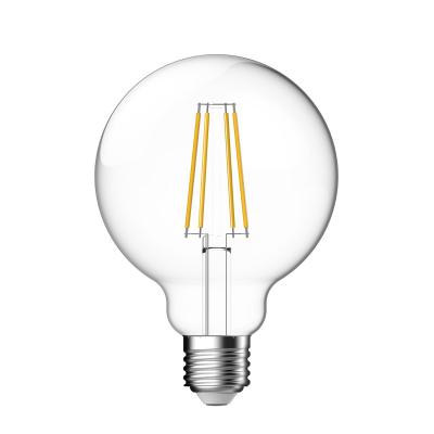 NORDLUX Ampoule connect&eacute;e filament globe g95 E27 cct 650lm 2200k-6500k
