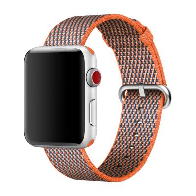 APPLE  Bracelet Nylon tiss&eacute;  Watch 38mm / 40mm / 41mm - Spicy Orange 