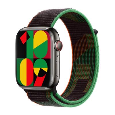 APPLE  Bracelet Sport  Watch 42mm / 44mm / 45mm / 49mm Black Unity 