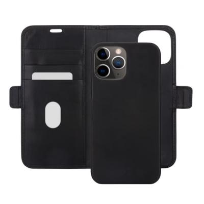 DBRAMANTE1928 Folio 2 en 1 iPhone 14 Lynge en Cuir Noir  - Neuf