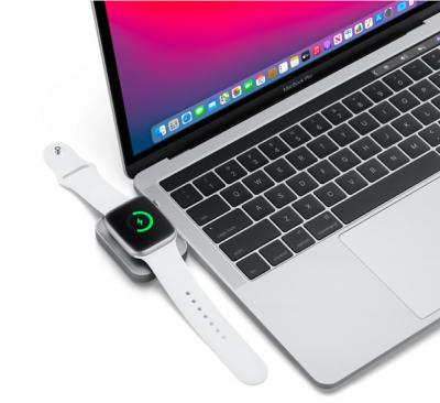 SATECHI Chargeur USB-C pour ecouteurs Apple/pour Apple Watch Space Grey